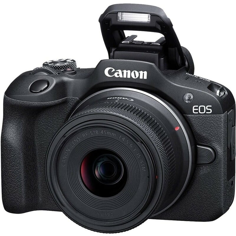 Цифровая фотокамера Canon EOS R100 + 18-45 IS STM (6052C034)