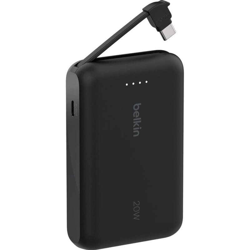 Универсальная мобильная батарея Belkin Power Bank 10000mAh 20W Black (BPB021HQBK)