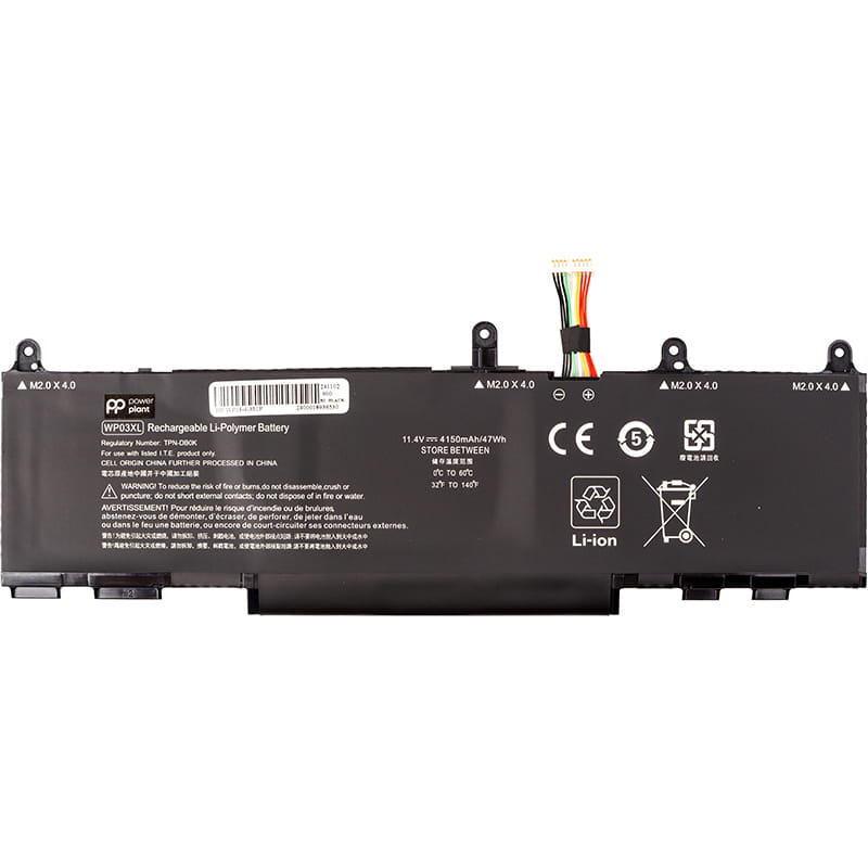 АКБ PowerPlant для ноутбука HP EliteBook 840 G10 (WP03) 11.4V 4150mAh (NB462360)