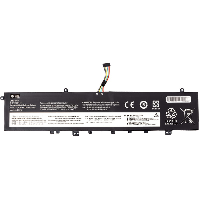 АКБ PowerPlant для ноутбука Lenovo Yoga 9-15IMH5 (L18D4PF1) 15.2V 3500mAh (NB482436)