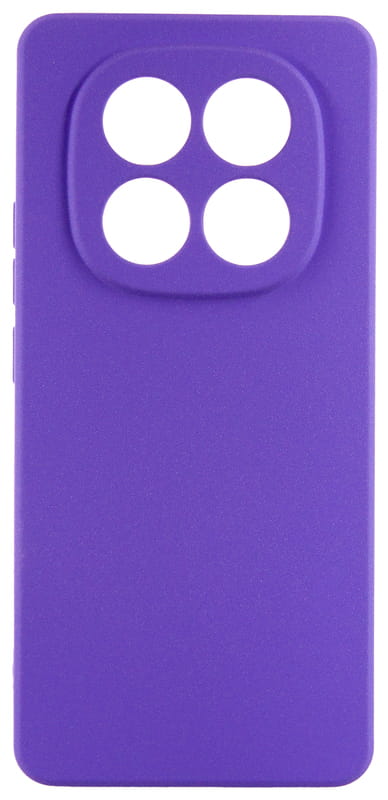 Чeхол-накладка Dengos Carbon для Xiaomi Redmi Note 14 Pro Purple (DG-KM-130) + защитное стекло