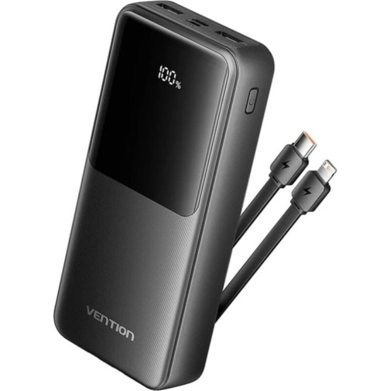 Универсальная мобильная батарея Vention 20000mAh PD Black (FHPB0)
