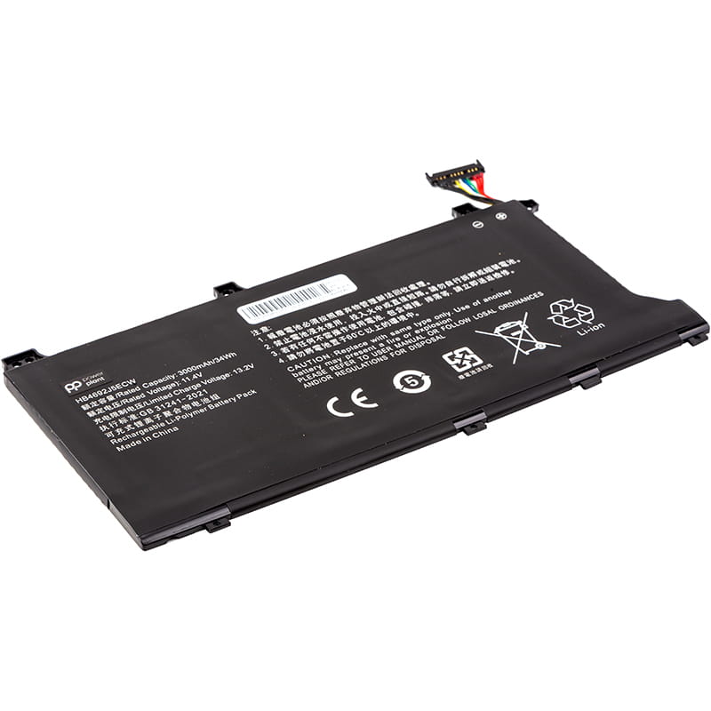АКБ PowerPlant для ноутбука Huawei MateBook D15 2020 (HB4692J5ECW) 11.4V 3000mAh (NB400171)
