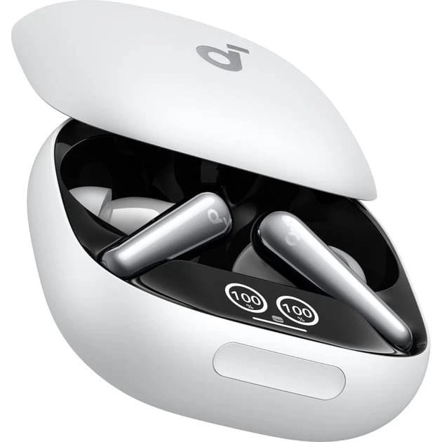 Bluetooth-гарнітура Anker SoundCore Liberty 4 Pro ANC White Matte (A3954G21)