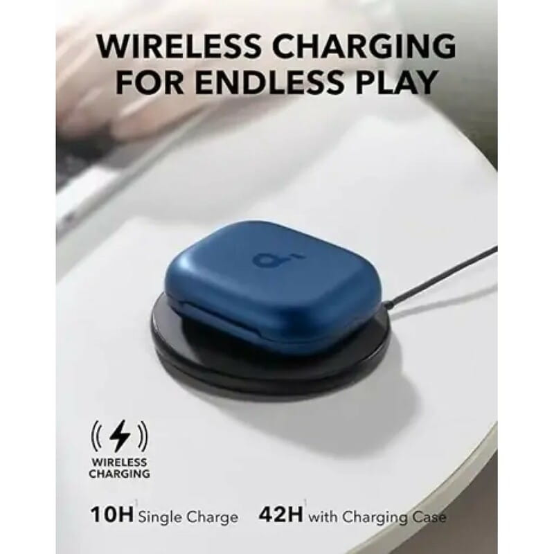 Bluetooth-гарнитура Anker SoundCore AeroFit 2 Blue (A3874G31)