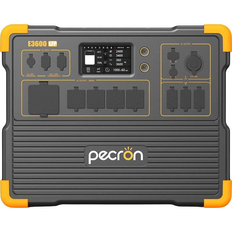 Зарядная станция Pecron E3600LFP 3072Wh, 3600W