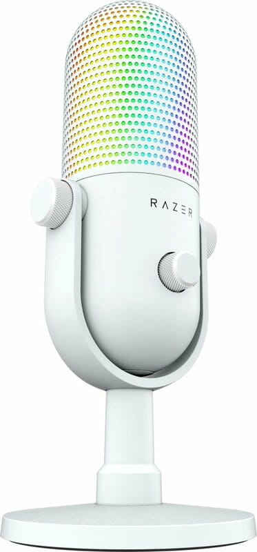 Мікрофон Razer Seiren V3 Chroma White (RZ19-05060200-R3M1)