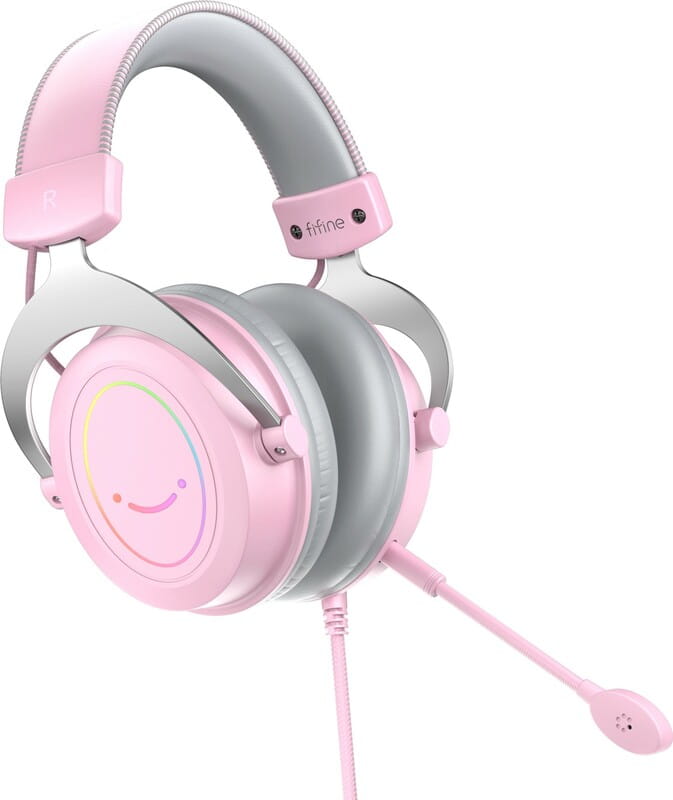 Гарнітура Fifine RGB H3P Pink