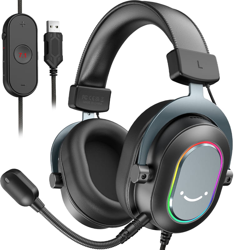 Гарнітура Fifine RGB H6 Black