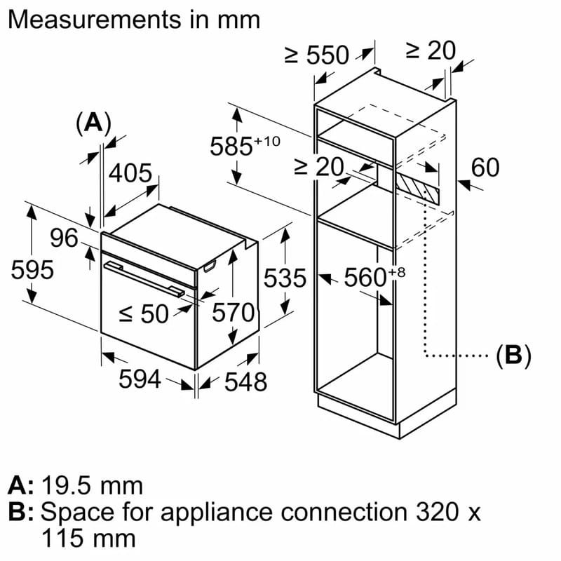 Духовой шкаф Bosch HBG272EB3