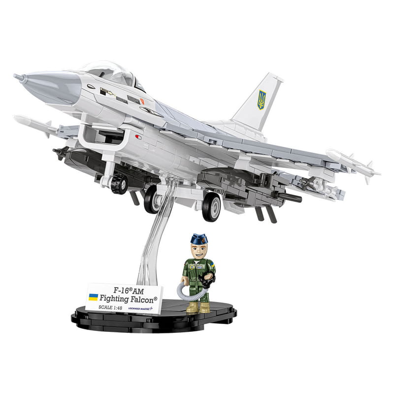 Конструктор COBI Літак F-16AM Fighting Falcon (UA), 500 деталей (COBI-5893)