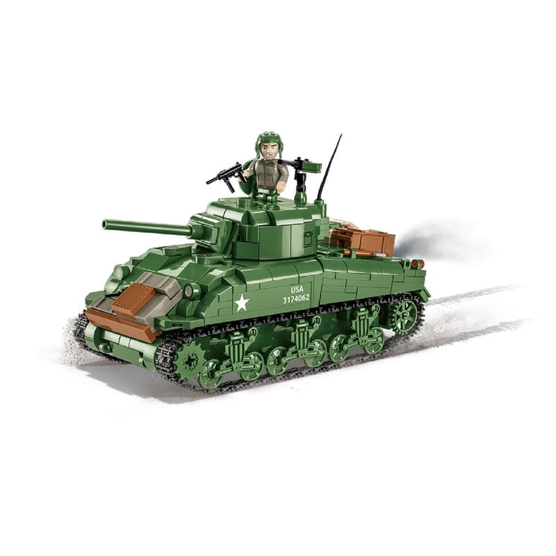 Конструктор COBI Company of Heroes 3 Танк M4 Шерман, 615 деталей (COBI-3044)