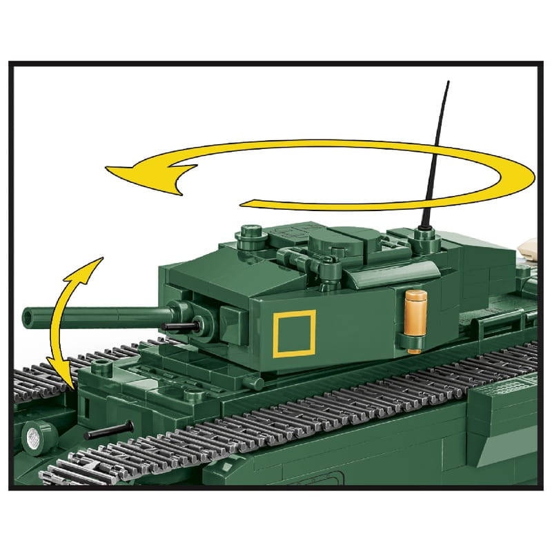 Конструктор COBI Company of Heroes 3 Танк Mk III Черчилль, 654 деталі (COBI-3046)