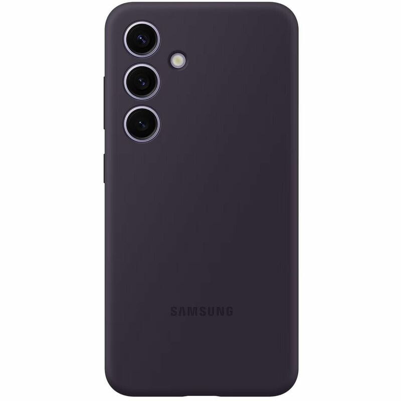Чохол-накладка Samsung Silicone Cover для Samsung Galaxy S24 SM-S921 Dark Violet (EF-PS921TEEGWW)