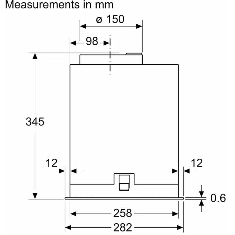 Витяжка Siemens LB56NAC50