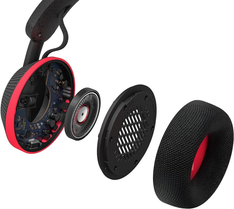 Bluetooth-гарнитура Philips Over-Ear Black Red (TAA6219BK/00)
