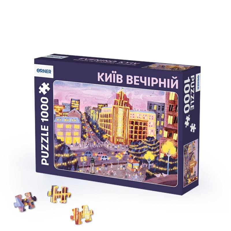 Пазл Orner Київ вечірній 1000 елементів