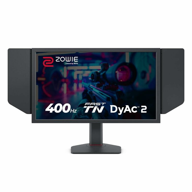 Монитор BenQ 24.1" XL2566X+ (9H.LMRLB.QBE) Dark Gray 400Hz