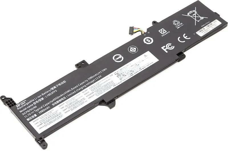 АКБ PowerPlant для ноутбука Lenovo Ideapad 3-15 (L19D3PF5) 11.1V 3980mAh (NB482047)