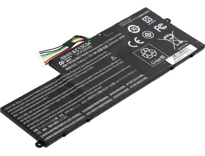 АКБ PowerPlant для ноутбука Acer Aspire V5-122P (AC13C34) 11.55V 2640mAh (NB410651)