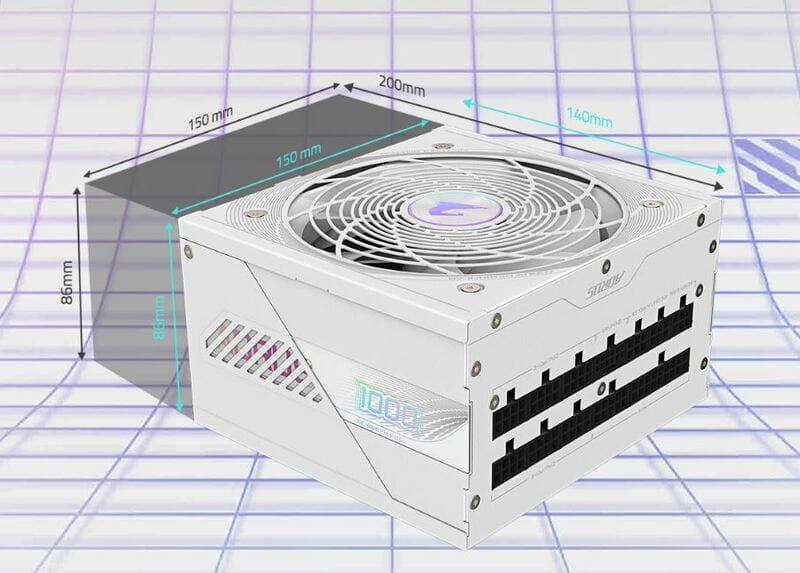 Блок живлення Gigabyte GP-AE1000PM PG5 ICE 1000W