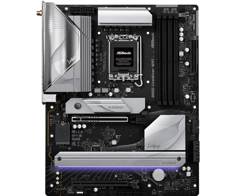 Материнская плата ASRock B860 LiveMixer WiFi Socket 1851