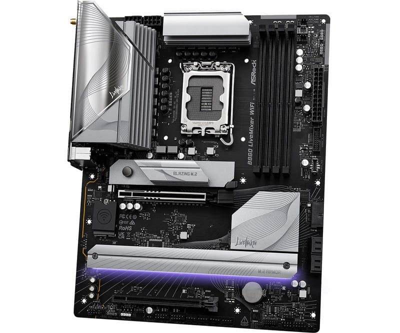 Материнская плата ASRock B860 LiveMixer WiFi Socket 1851