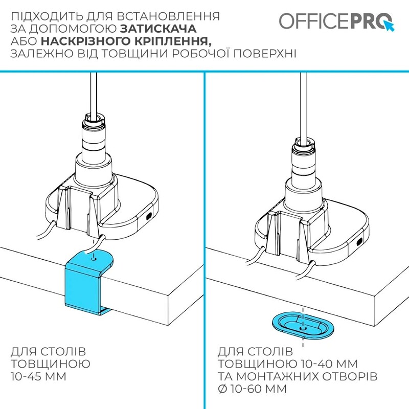 Кронштейн OfficePro MA851W (VESA200х200)