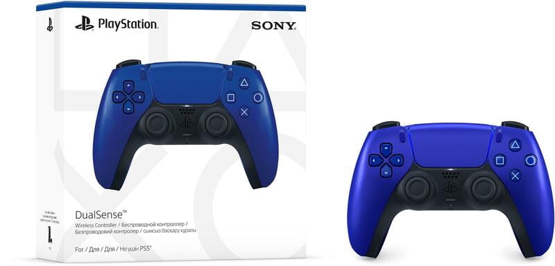 Геймпад бездротовий Sony PlayStation 5 DualSense Cobalt Blue (1000040731)