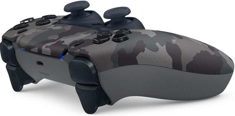 Геймпад бездротовий Sony PlayStation 5 DualSense Grey Cammo (1000040244)