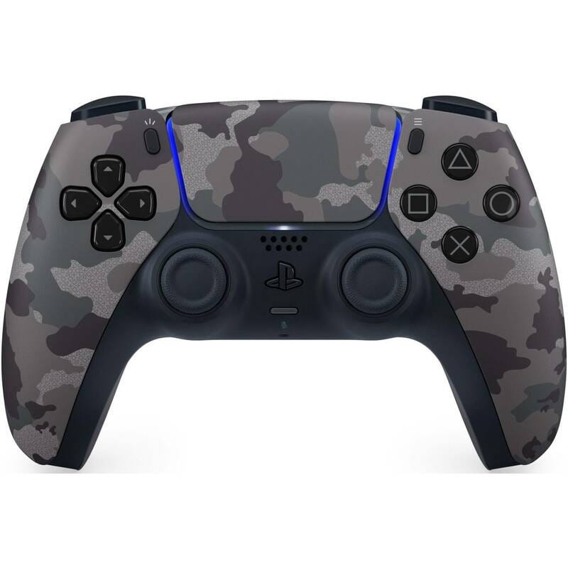 Геймпад бездротовий Sony PlayStation 5 DualSense Grey Cammo (1000040244)