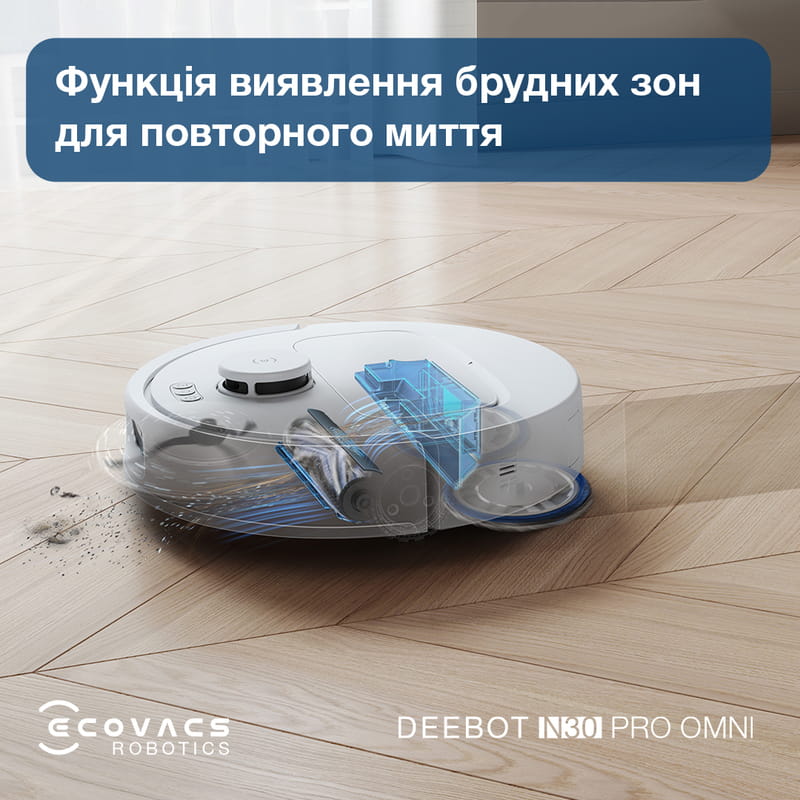 Робот-пылесос Ecovacs Omni N30 Pro (YDLX11-1) White