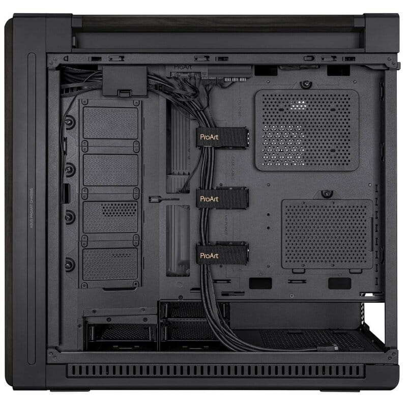 Корпус Asus ProArt PA602 Wood Edition Tempered Glass без БЖ (90DC00J0-B09010)