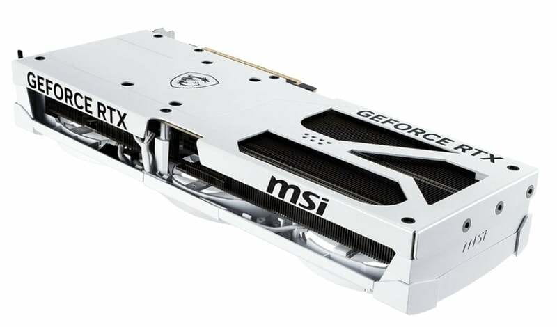 Видеокарта GF RTX 5080 16GB GDDR7 Ventus 3X OC White MSI (GeForce RTX 5080 16G VENTUS 3X OC WHITE)
