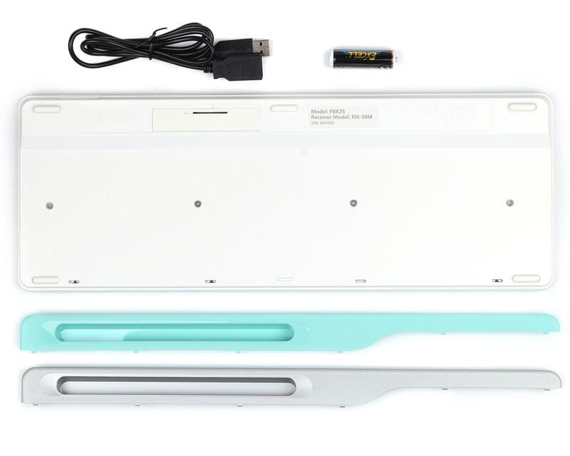 Клавиатура беспроводная A4Tech Fstyler FBK25 White