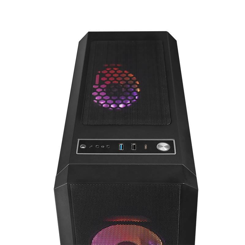 Корпус Chieftec Scorpion 4 Black (GL-04B-UC-OP) Без БП