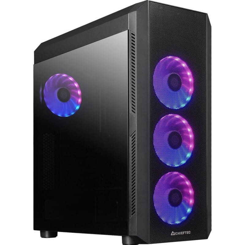 Корпус Chieftec Scorpion 4 Black (GL-04B-UC-OP) Без БП