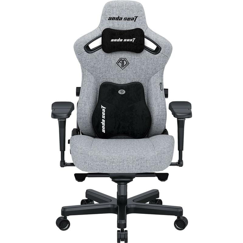 Кресло для геймеров Anda Seat Kaiser 3 Pro Size XL Fabric Gray (AD12YDC-XL-01-G-PV/F-G02)