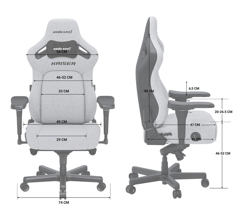 Крісло для геймерів Anda Seat Kaiser 4 Size L Brown (AD12YDDC-L-20-K-PV/C)