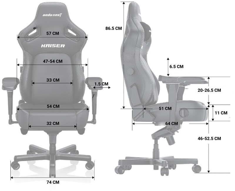 Крісло для геймерів Anda Seat Kaiser 4 Size XL Maroon (AD12YDDC-XLL-20-A-PV/C)