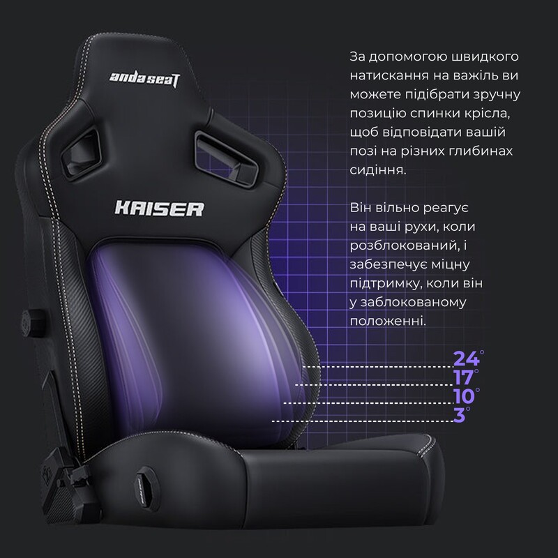 Крісло для геймерів Anda Seat Kaiser 4 Size XL Maroon (AD12YDDC-XLL-20-A-PV/C)