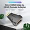 Фото - Адаптер Vention HDMI - mini-HDMI (F/M), черный (AISB0) | click.ua