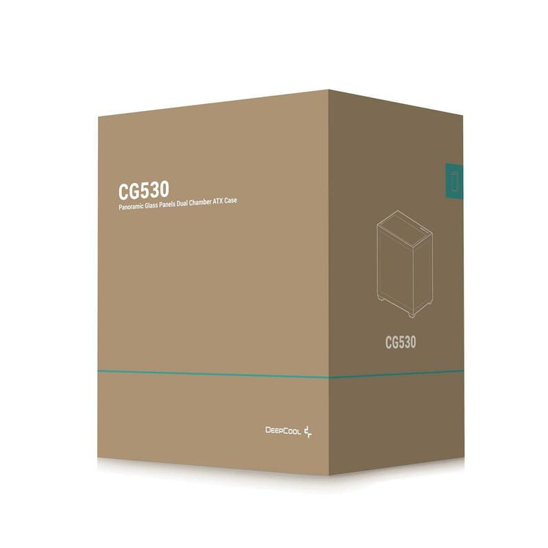 Корпус DeepCool CG530 Black (R-CG530-BKNDA0-G-1) без БЖ