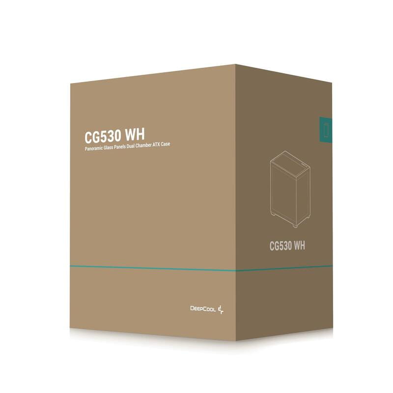 Корпус DeepCool CG530 White (R-CG530-WHNDA0-G-1) без БЖ