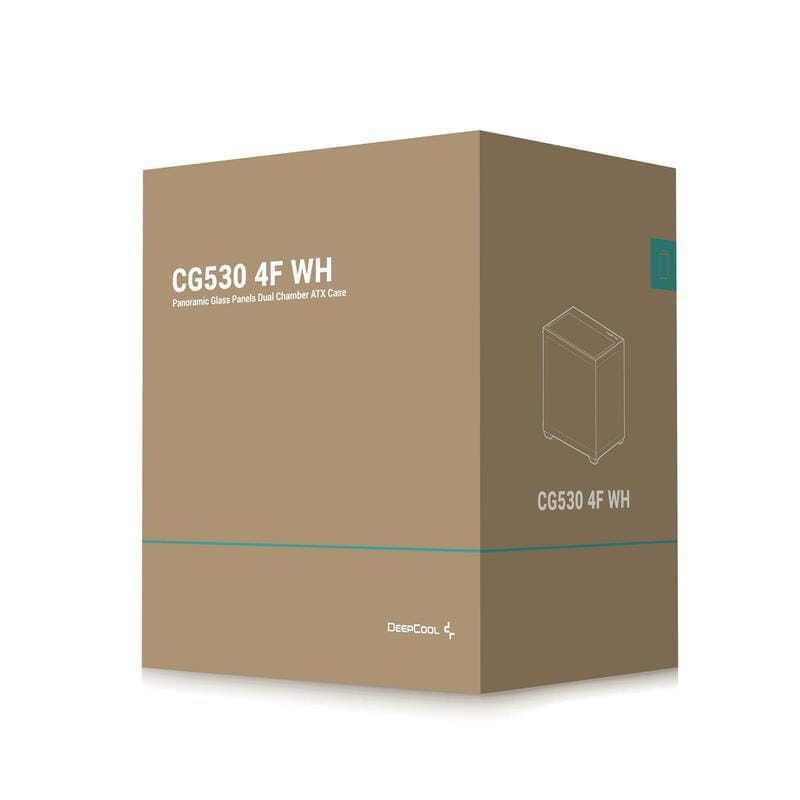 Корпус DeepCool CG530 4F White (R-CG530-WHADA4-G-1) без БП