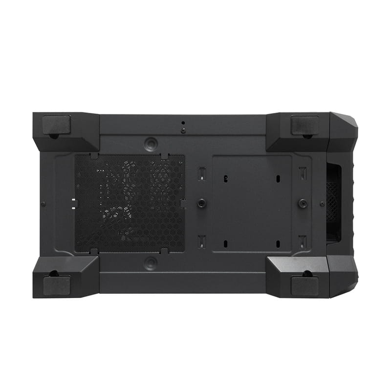Корпус 1stPlayer T5-BK-4F1 Black без БП