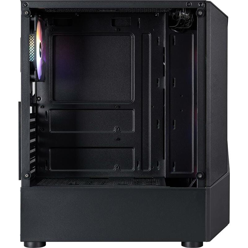 Корпус 1stPlayer F3-A-BK-4F1 Black без БП