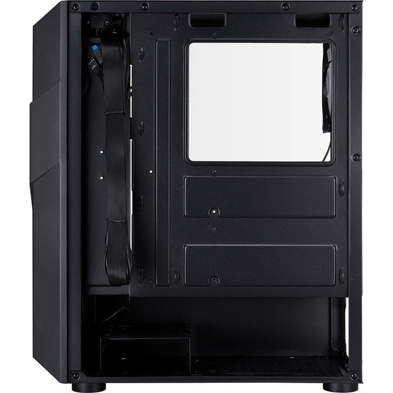 Корпус 1stPlayer F3-A-BK-4F1 Black без БП