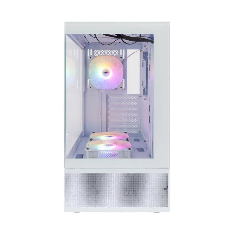 Корпус 1stPlayer Mi7-A-WH-2F7R-W-1F7-W White без БЖ