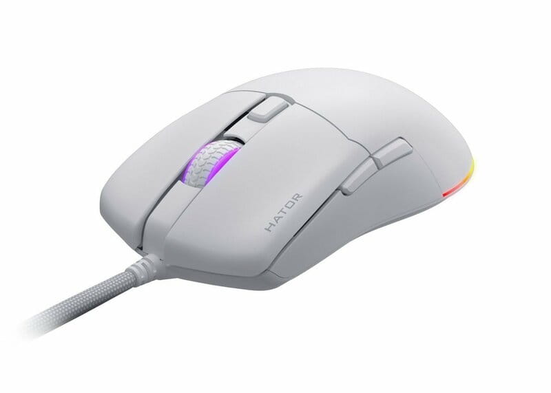 Миша Hator Pulsar 3 White (HTM611)
